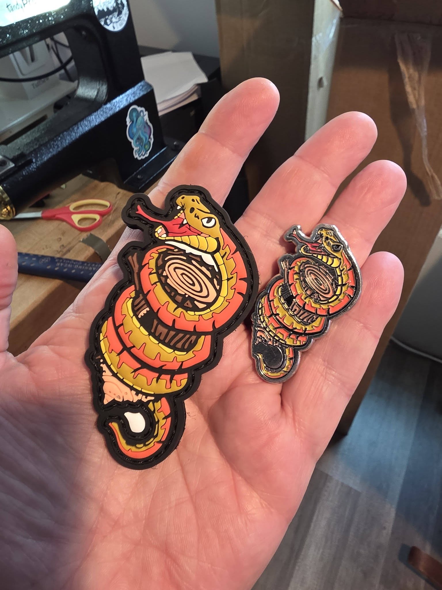 No Step on LOG Patch