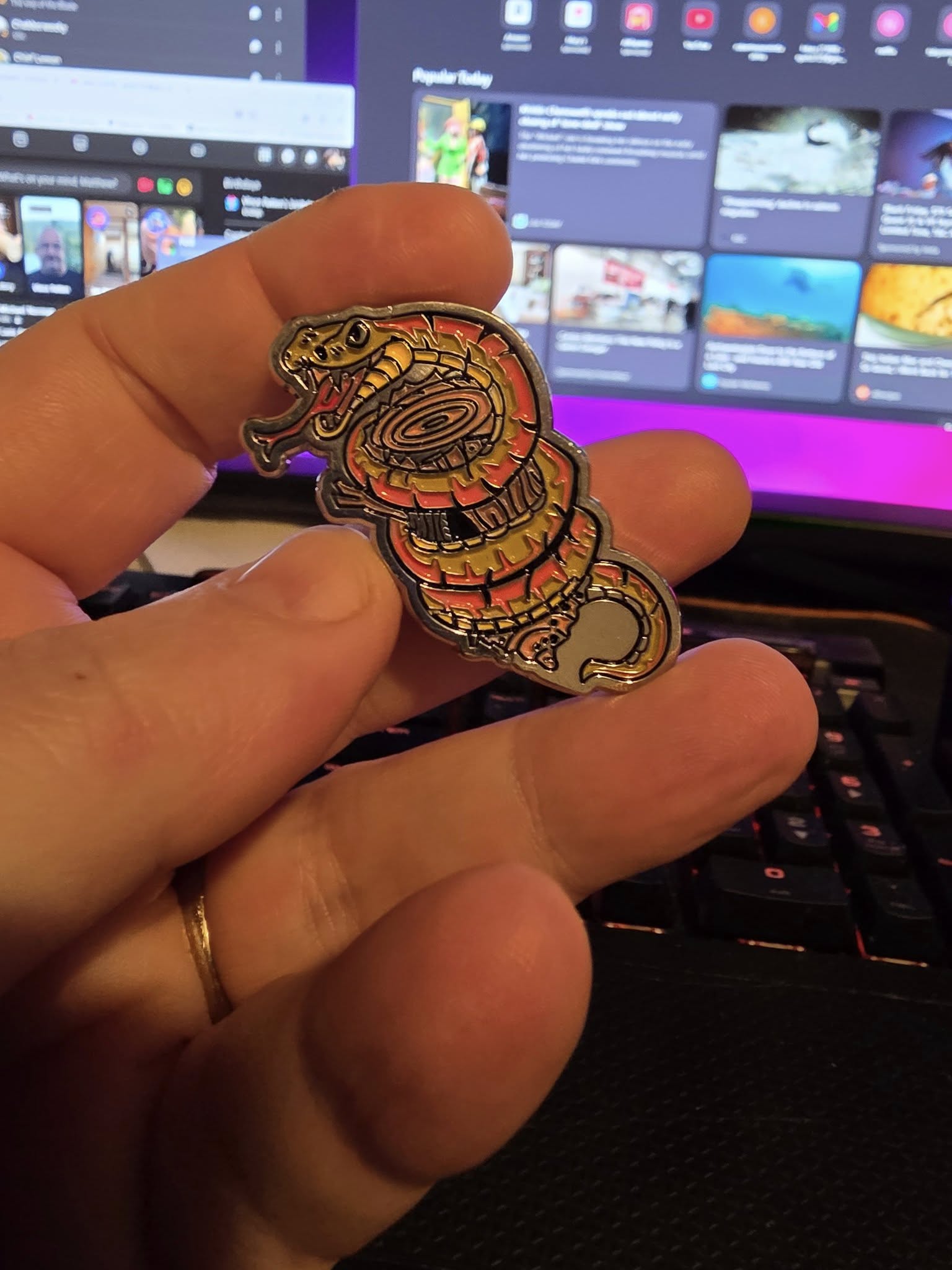 No step on Log Challenge Coin